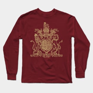 Coat of Arms of the United Kingdom Long Sleeve T-Shirt